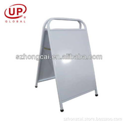 UP4-9 Waterproof Steel Poster Board Free Standing Poster Board Advertisinf Board